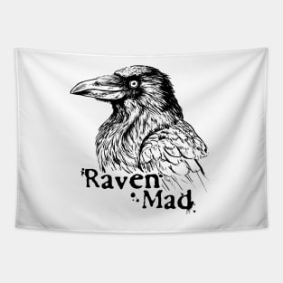 Raven Mad Tapestry
