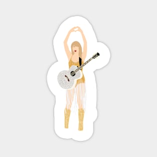 Fearless Eras Gold Noodle Dress Magnet