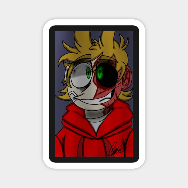 Tord from Eddsworld Magnet by MarkoMoosShoporoo