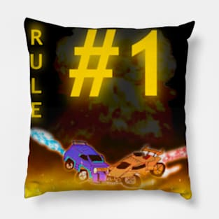 Rocket Rule Number 1 League Pillow