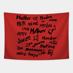 mother in different languages Tapestry