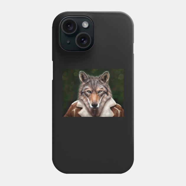 Wolf in sheeps clothing Phone Case by Mick-J-art