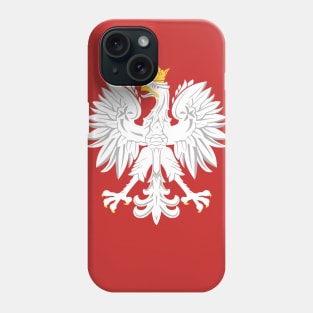 White Polish Eagle Phone Case