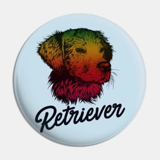 Golden Retriever Pin