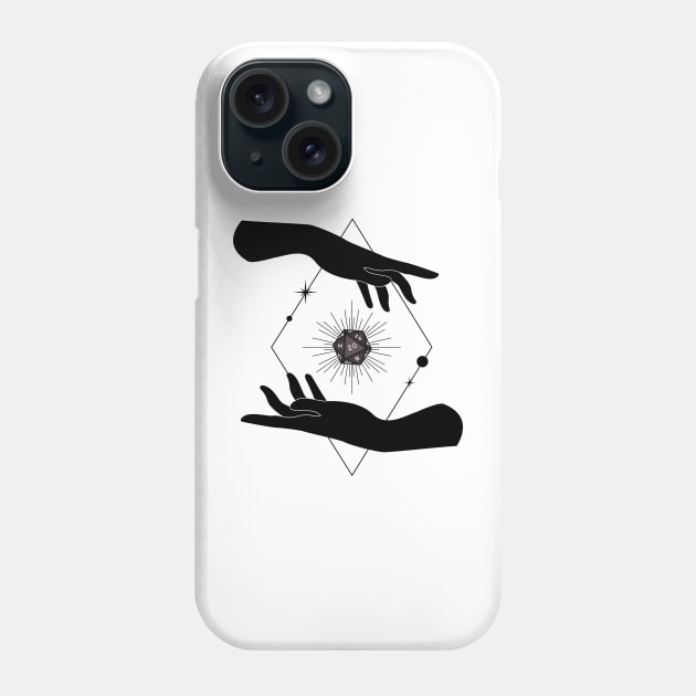 Nat 20 Summoning Design D&D T-Shirt Phone Case by JaeSlaysDragons