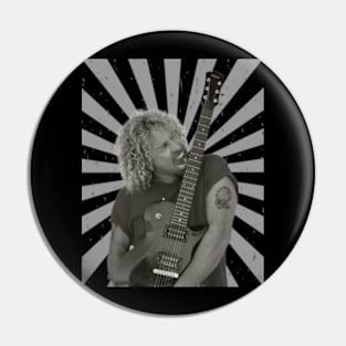 Retro Hagar Pin