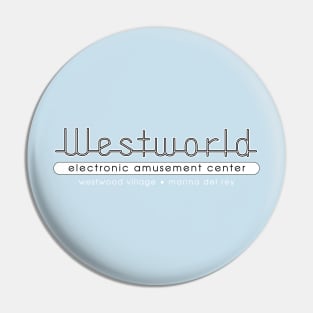 Westworld arcade Pin