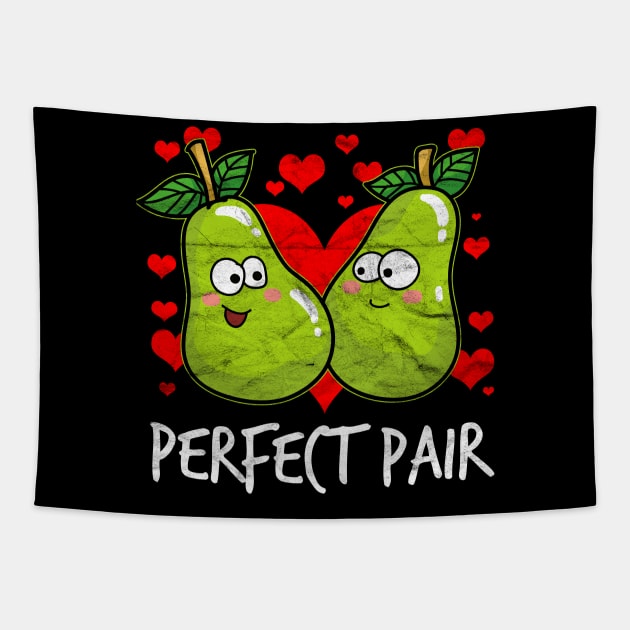 VALENTINE'S DAY-Perfect Pair Tapestry by AlphaDistributors