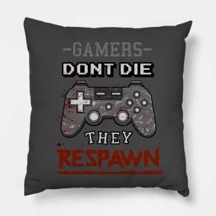 funny gamer quotes Pillow