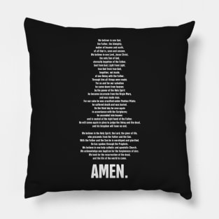 Full Nicene Creed | Lutheran Church Pillow