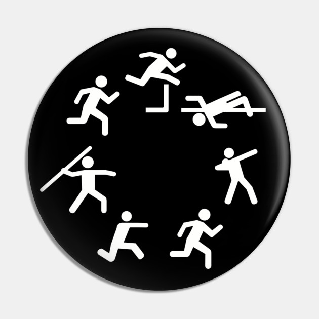 Heptathlon Heptathlon Pin Teepublic