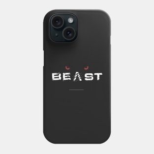 Beast t-shirt Phone Case