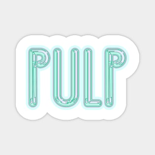 Pulp Stretched Logo Retro Magnet