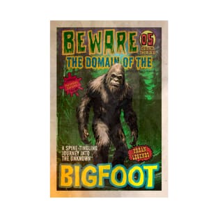 Bigfoot, retro horror T-Shirt