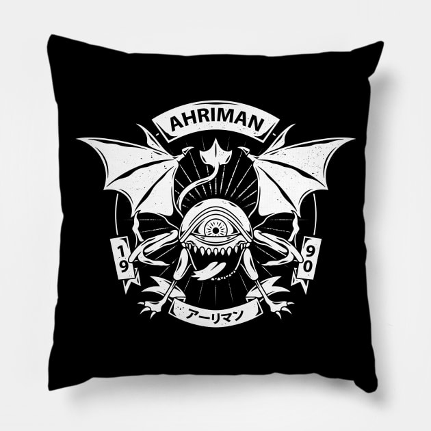 Ahriman Pillow by Alundrart