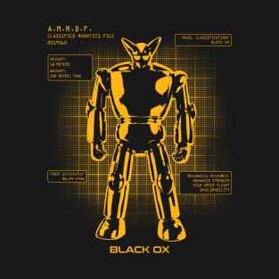 BLACK OX - Gigantor/Tetsugin 28-go - Robot files T-Shirt