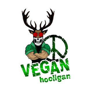 Vegan hooligan - Deer T-Shirt