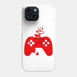 Valentines Day Gaming Level Love Tee Shirt Phone Case