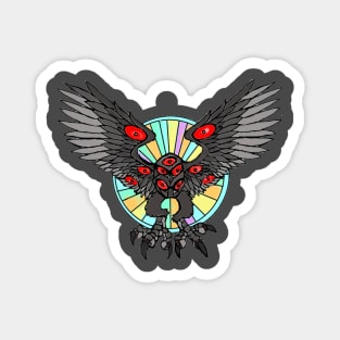 Biblically Accurate Mothman Magnet