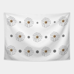 Daisy and Dots Tapestry