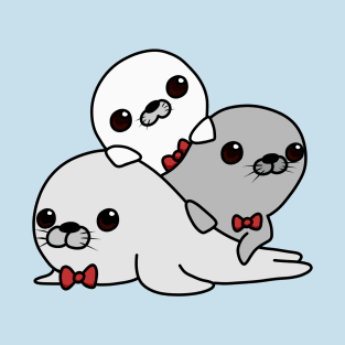 The Three Seal Amigos T-Shirt