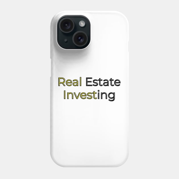 Real Estate Investing Phone Case by TPT98