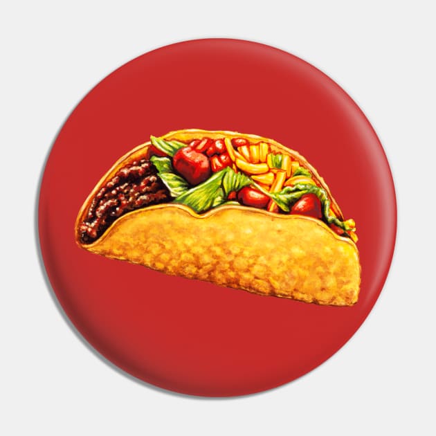 Taco Pin by KellyGilleran