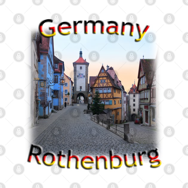 Germany - Rothenburg ob der Tauber by TouristMerch