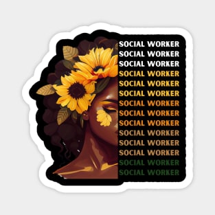 Black Social Worker Magnet