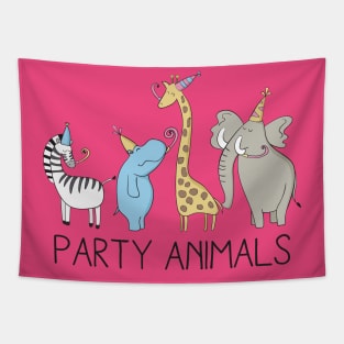 Party Animals Tapestry