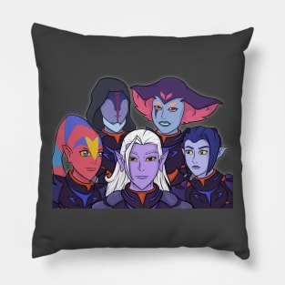 Lotors band of half-breeds Pillow