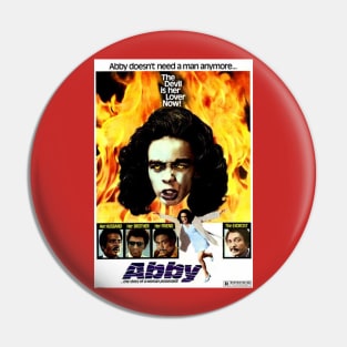 Abby - the Story of a Woman Possessed Pin