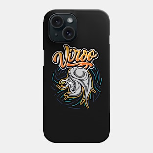 Zodiac VIRGO FingerPrint Series Phone Case