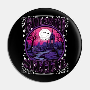 Halloween Special - Vintage Cemetery Pin