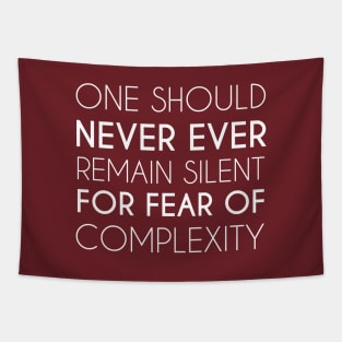 Fear Of Complexity Tapestry