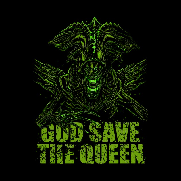 God save the queen by Roni Nucleart