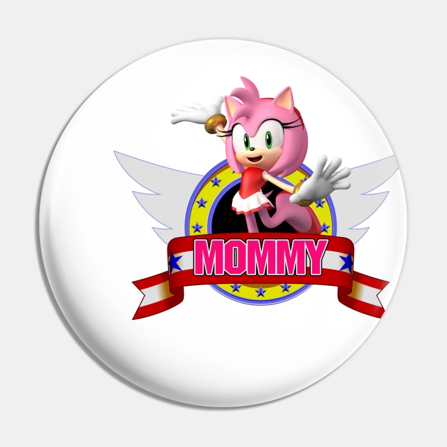 Mom of The Birthday Boy - The Hedgehog Pin by SusieTeeCreations