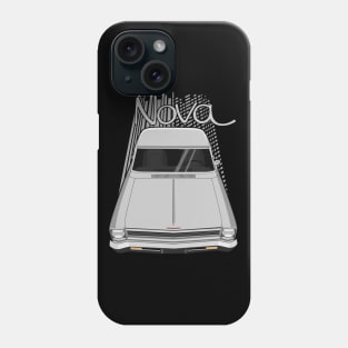 Chevrolet Nova 1966 - 1967 - silver Phone Case