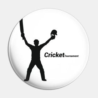 Cricket Victory Pin