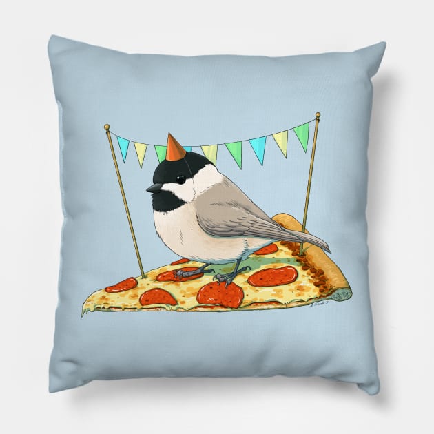 Pizza Party Pillow by JadedSketch