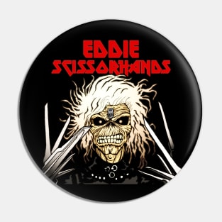 Eddie Scissorhands Pin