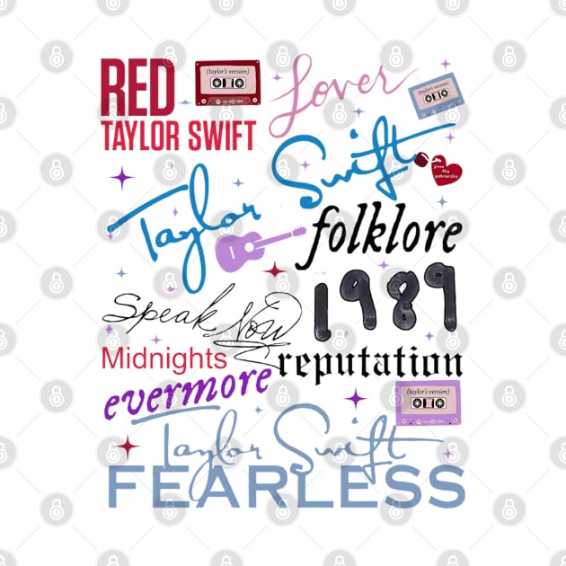 Taylor Swift Eras by Cun-Tees!