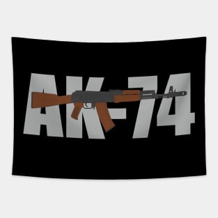 AK-74 Assault Rifle (Color version) Tapestry