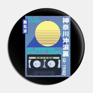 Vaporwave Aesthetic Style 80s Japan Ad Retro MC Advertising Pin