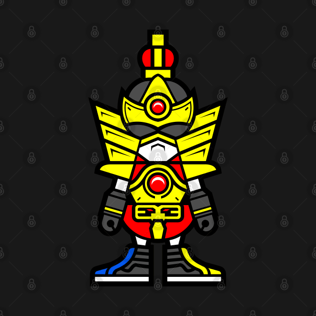 Chibi Thunder Megazord by jayawardani