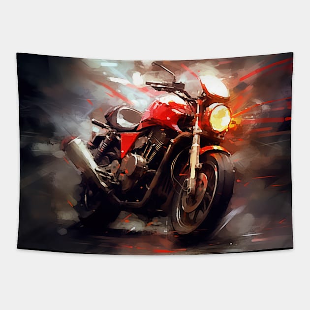 Italian Velocity Legendary Sports Bike Tapestry by star trek fanart and more