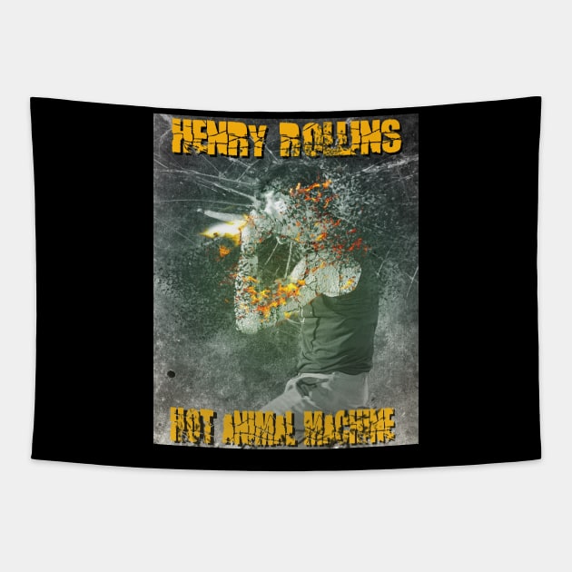 Henry Rollins Hot Animal Machine Tapestry by ifowrestling