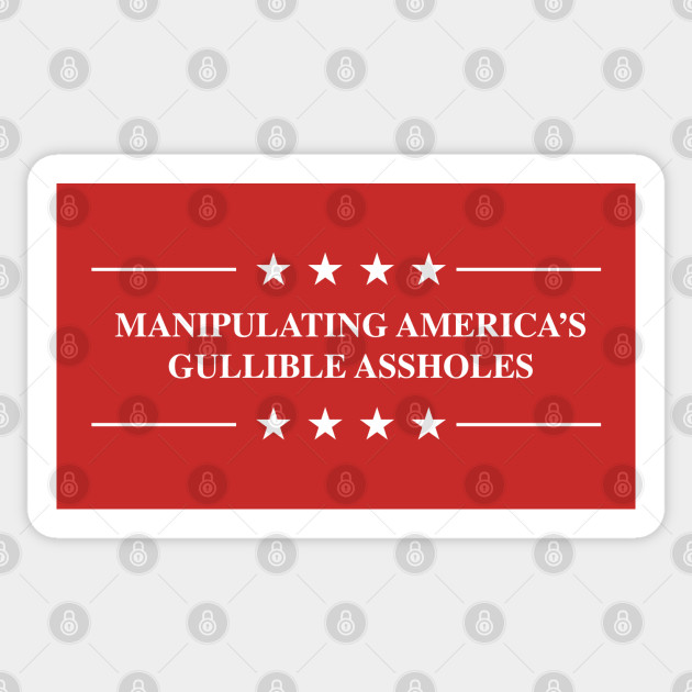 Anti-Trump MAGA - Anti Trump - Sticker