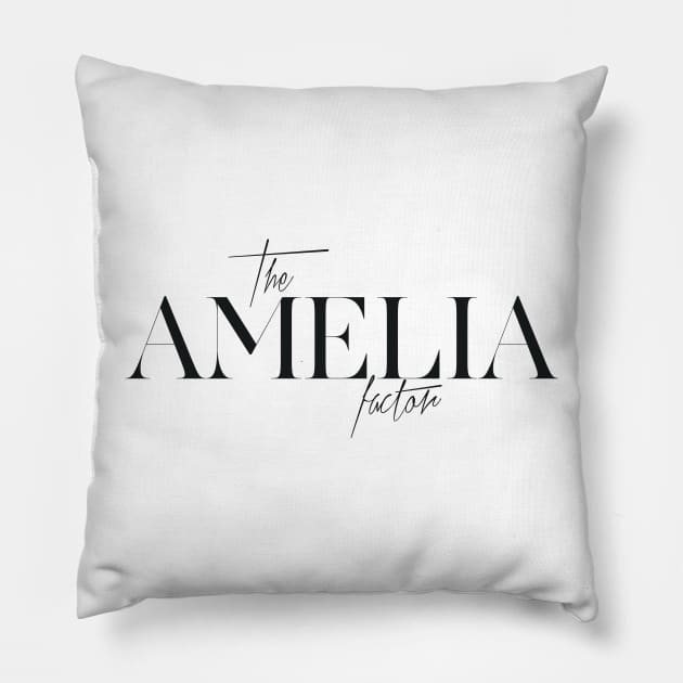 The Amelia Factor Pillow by TheXFactor
