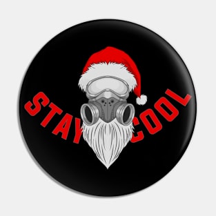 Stay Cool Santa Pin